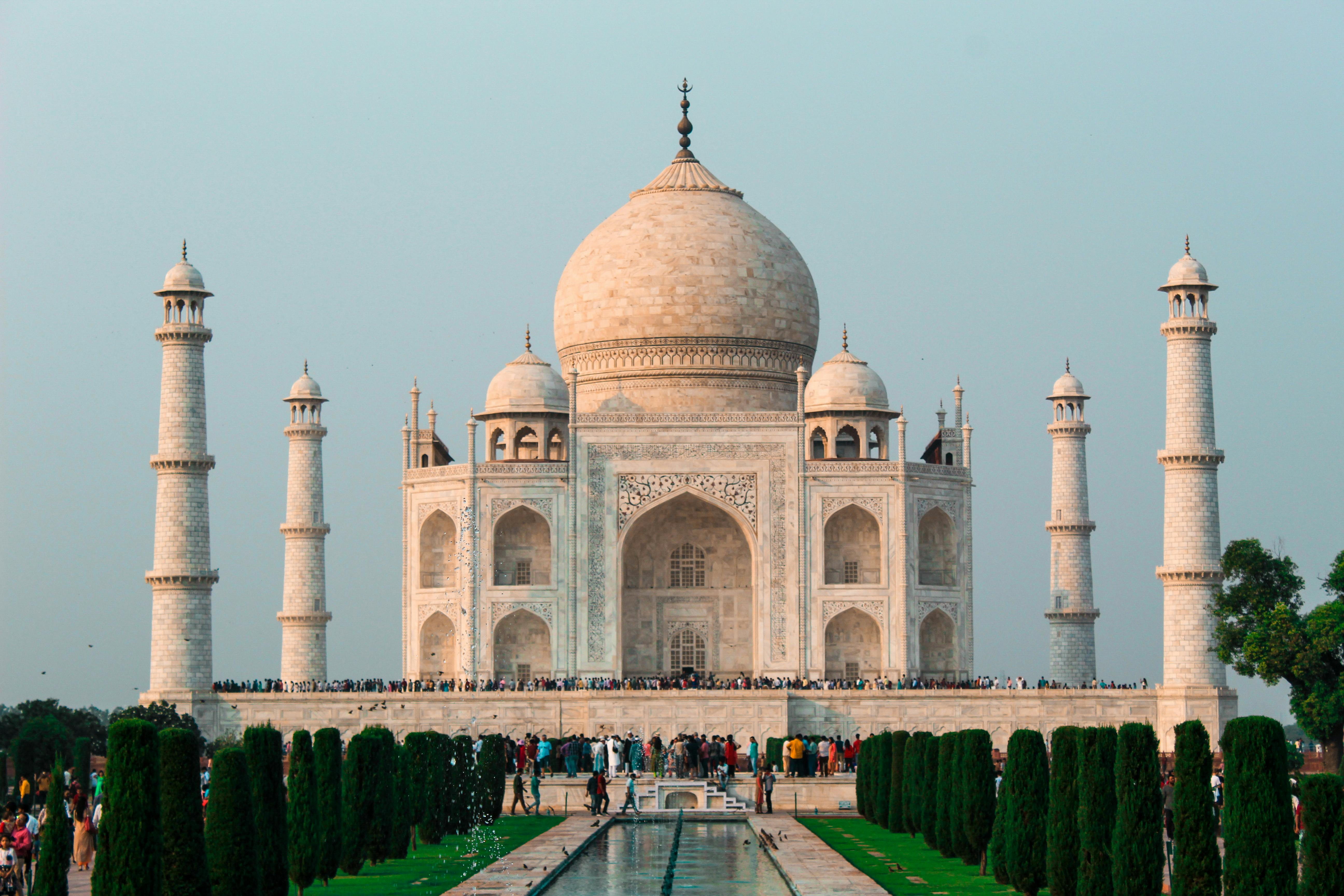 Majestic Taj Mahal at Sunset